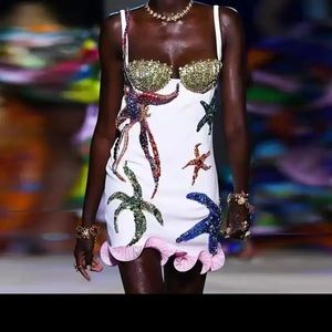 Sequin Starfish Mermaid Dress